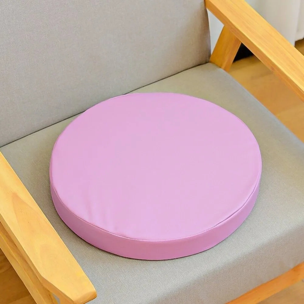 Memory Foam Round Chair Cushion – Waterproof, Washable Seat Pad