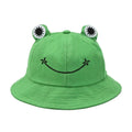 2025 new Cute Frog Bucket Hats women Bucket Hat Women Summer Outdoor Sun Fishing Cap Cotton Wild Panama Hats Oasis Select A