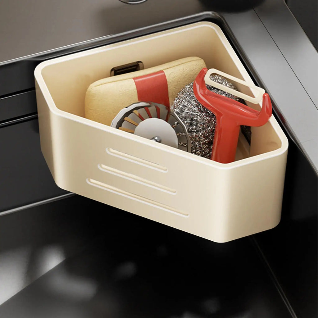 Kitchen Sink Holder Hanging Drain Basket Soap Sponge Shelf Organizer Bathroom Faucet Holder Rack Kitchen storage rack Oasis Select