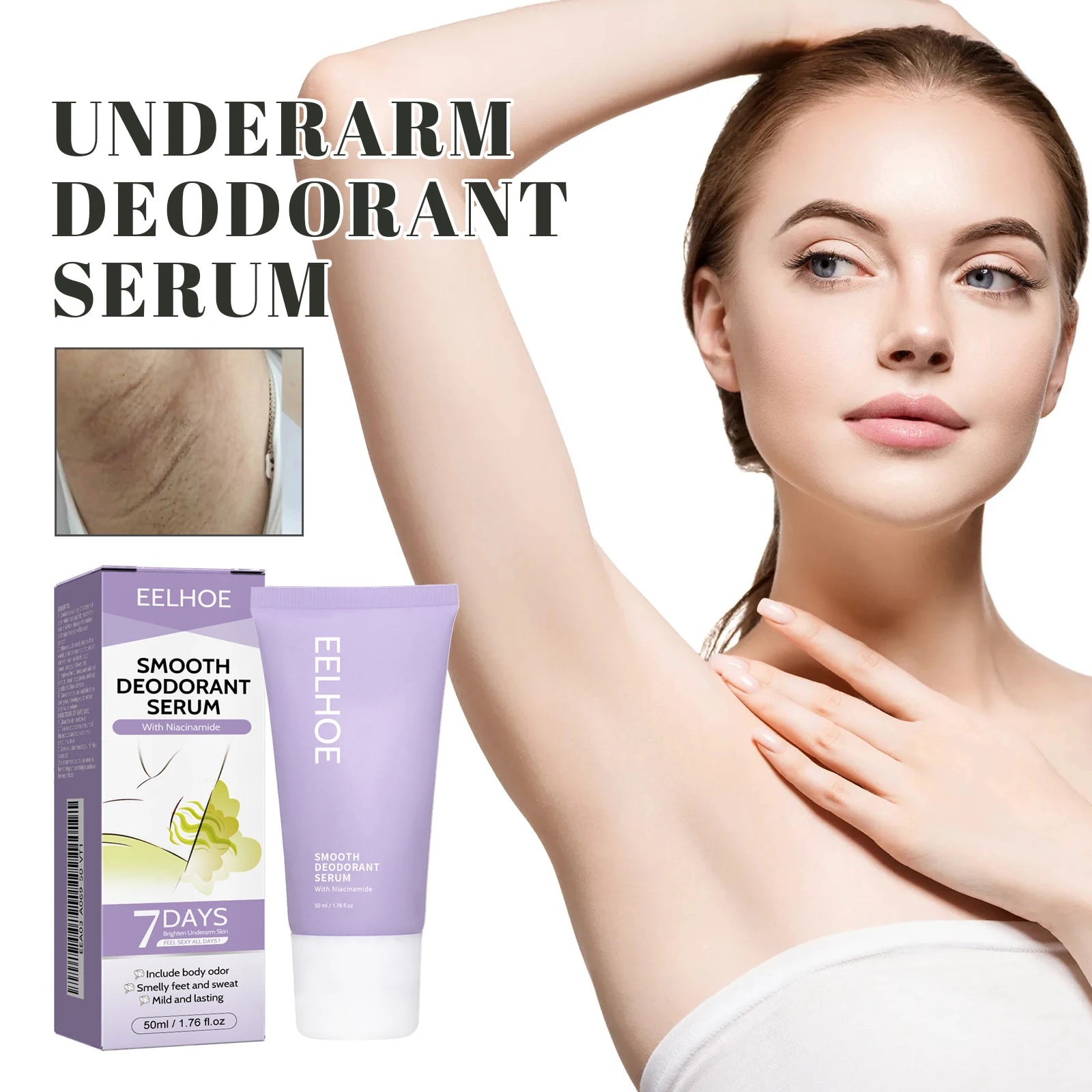 Underarm Care Cream – Odor Control, Moisturizing & Refreshing