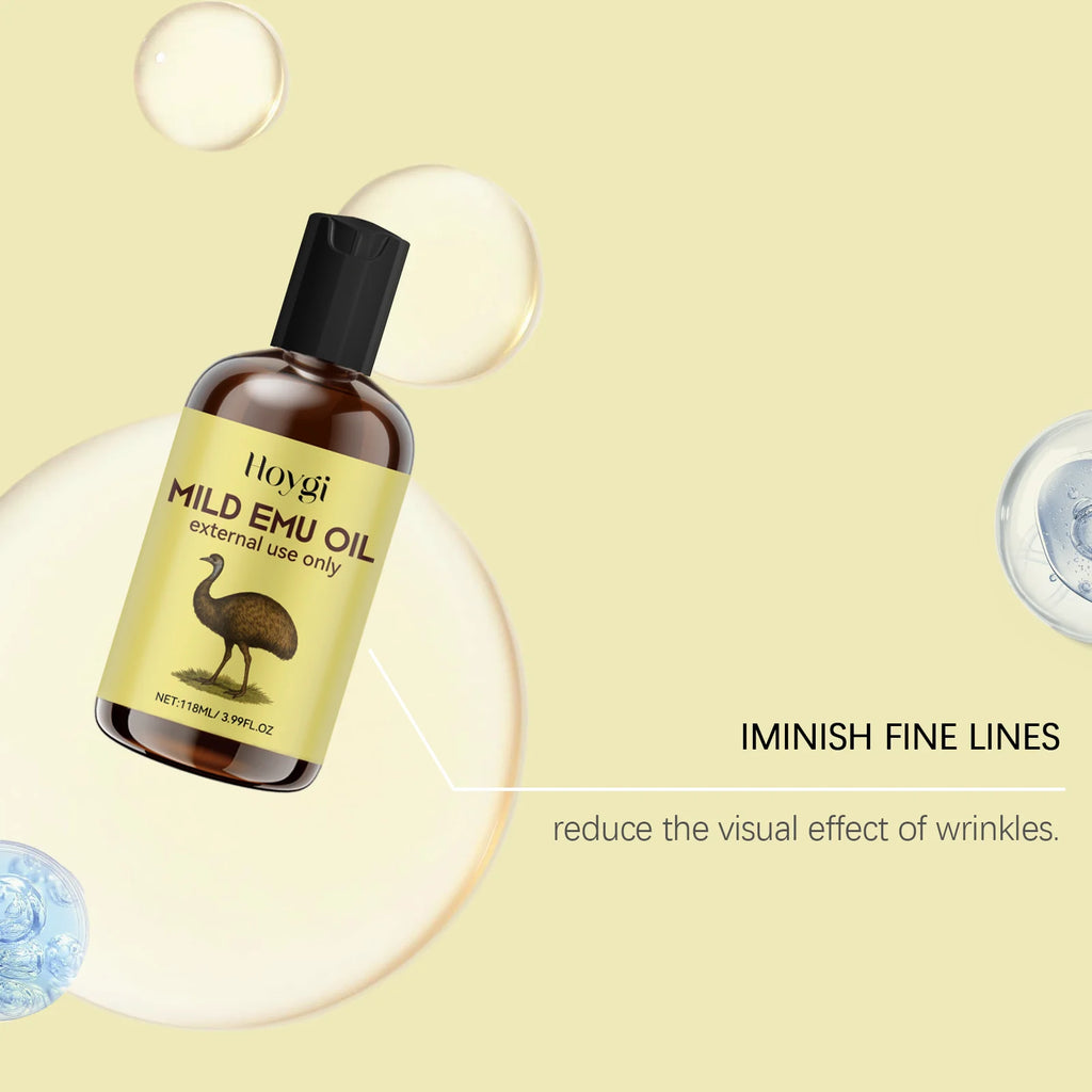 Moisturizing Anti-wrinkle Emu Oil Anti-aging Smoothing Fine Lines Intense Moisturizing For Skin And Hair Anti-dryness Firming Oasis Select