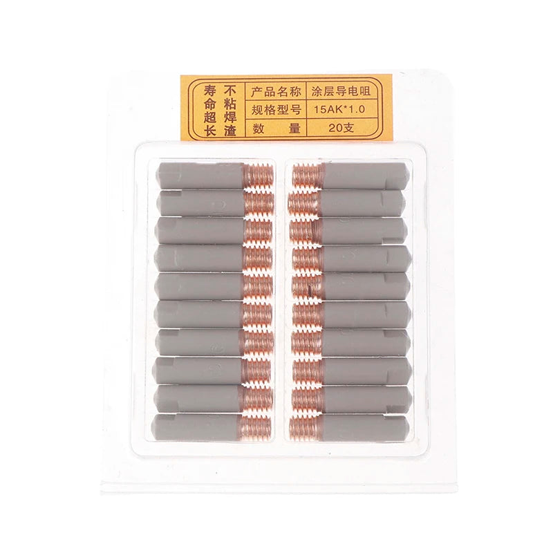 2Pcs/Set 15AK Welding Contact Tips New Coating Protect 25mm M6 Gas Nozzle Tip 0.8mm-1mm MIG Welding Torche Welding Tool Parts Oasis Select