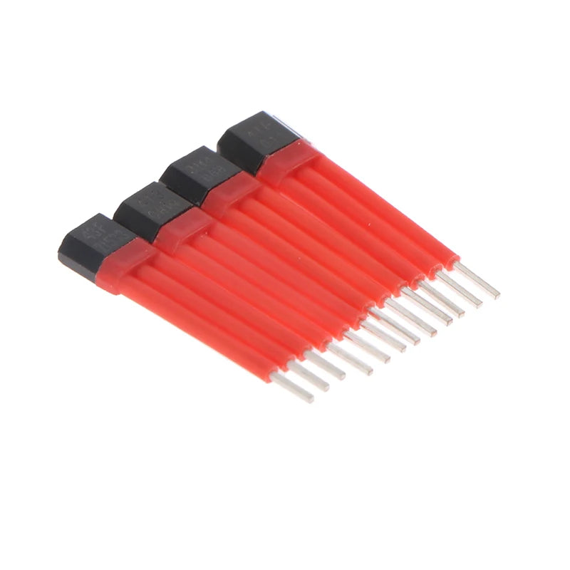10PCS Electrocar Motor Hall Sensor 3144 41F 43F 413 With High Temperature Insulation Sleeve Hall Element Switch 13A A44E Sensor Oasis Select