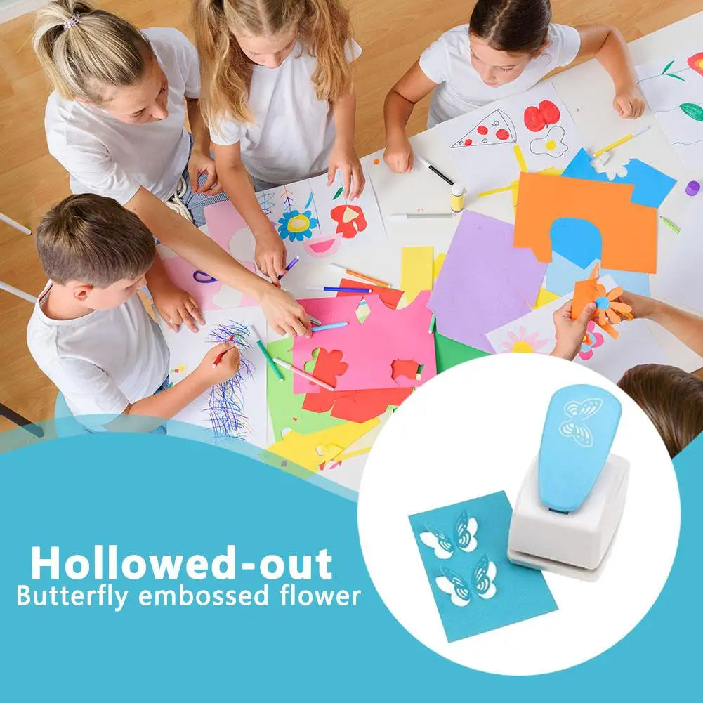 3D Butterfly Paper Punch – DIY Craft Shape Cutter for Cards