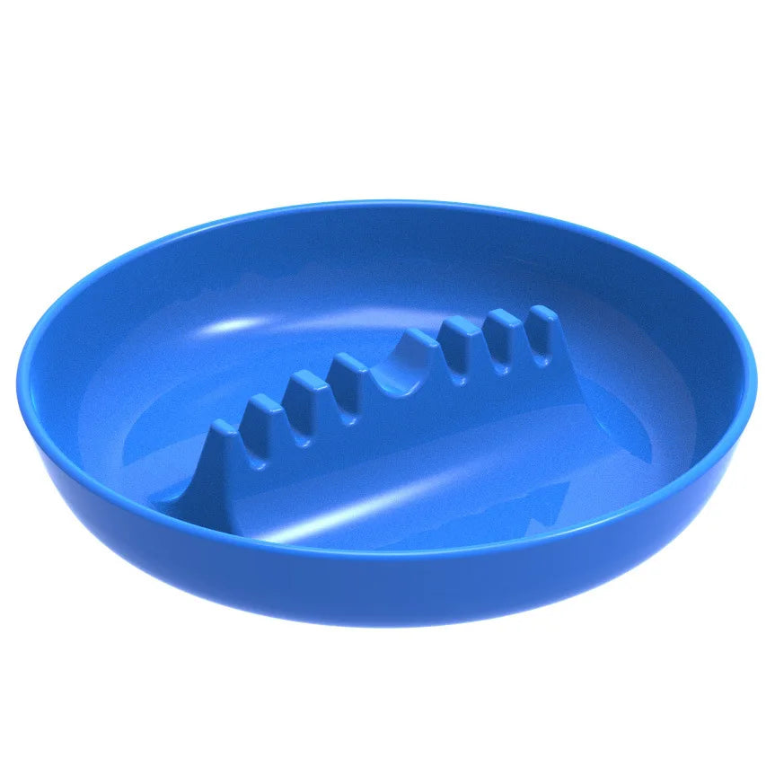 Personalized Creative Plastic Fireproof Ashtray Drop-Resistant Non-Fragile round Melamine Ashtray Household Office Decoration Oasis Select Blue 17x17x4cm