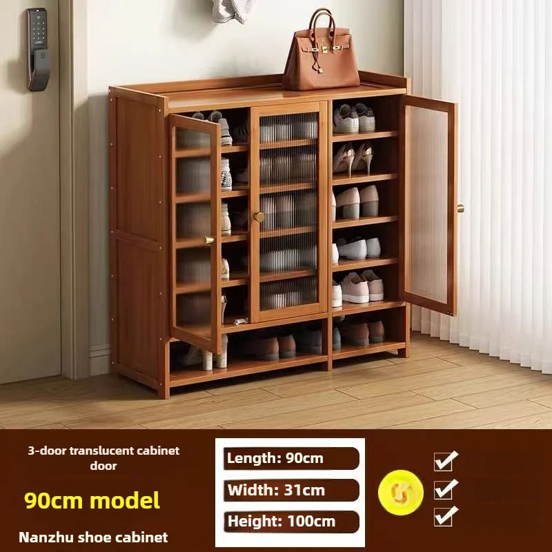 Multi-functional shoe cabinet shoe rack large capacity shoe storage rack dustproof multi-layer shelf Oasis Select Sanmen E