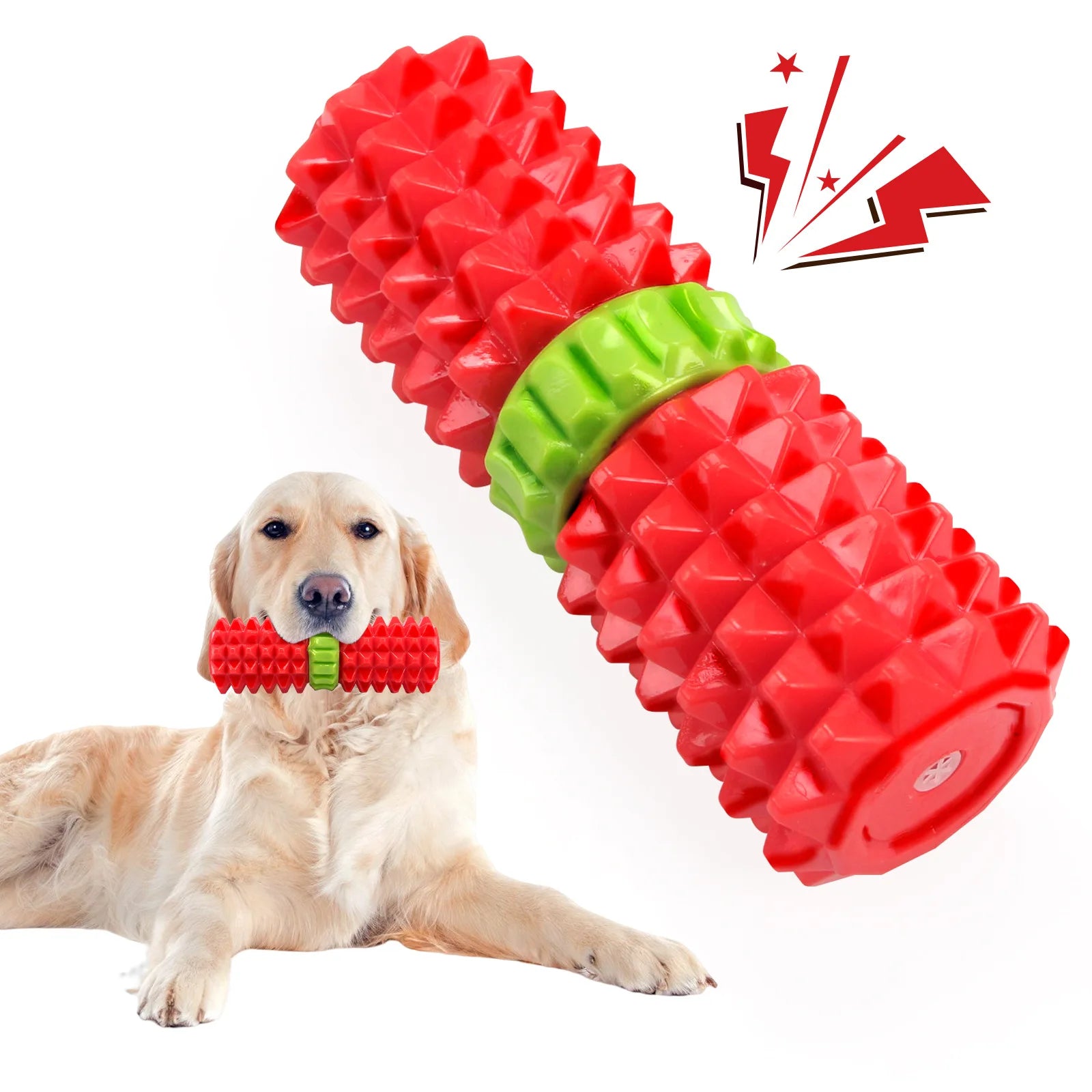 The Tpr Dog Toy Is A Highly Durable, Realistic, Sound-making Corn Bite Dog Toy Teething Stick, A Perfect Stress-relieving Tool Oasis Select 25004C yellow