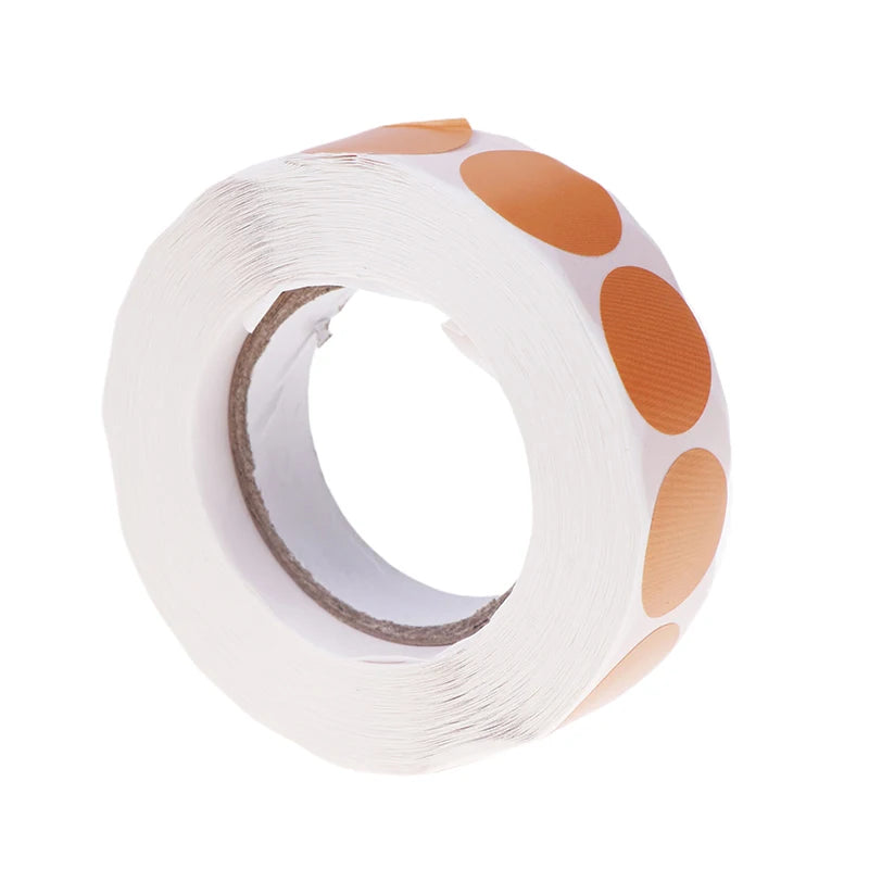 1000Pcs/Roll 19mm Round Color-Code Dot Labels Adhesive Shooting Sticker for Archery Bow Hunting Practice Training Targets Oasis Select Orange
