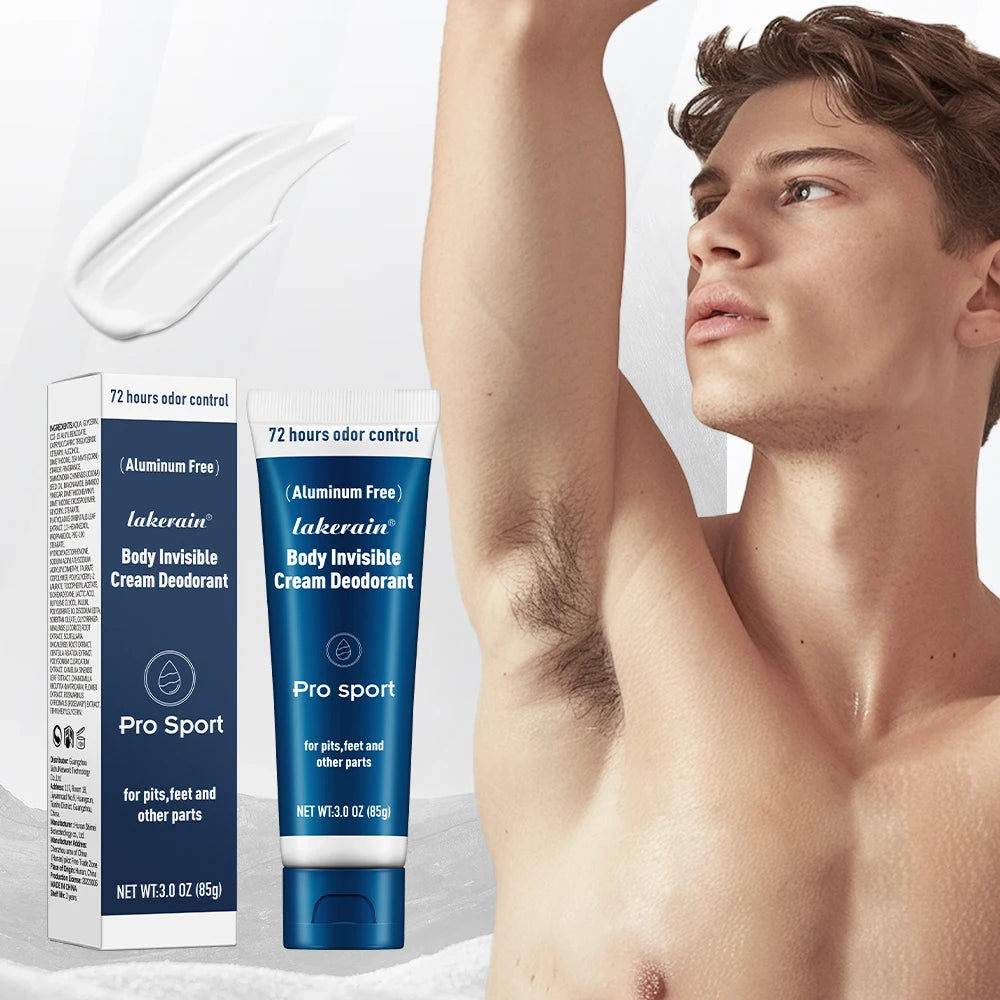 Lakerain Men's Fragrance Deodorant Cream 85g – Woody & Spicy