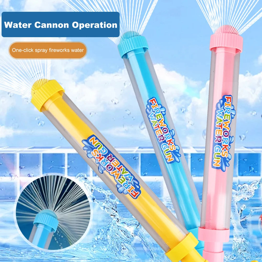 Fireworks Water Gun – Large Capacity Pull-Out Sprinkler Toy Kids Water Gun Toy Oasis Select