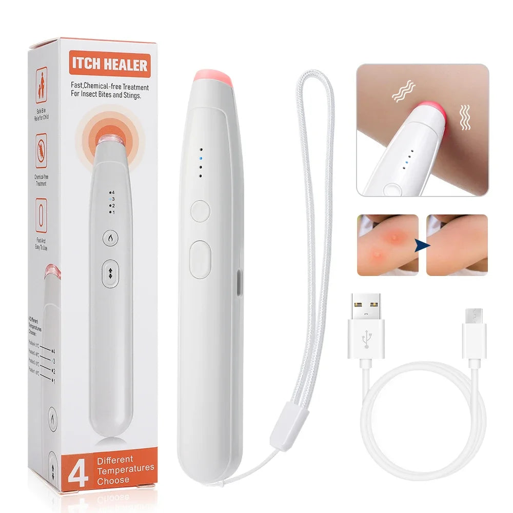 Rechargeable Insect Bite Soothing Pen | 4 Heat Settings
