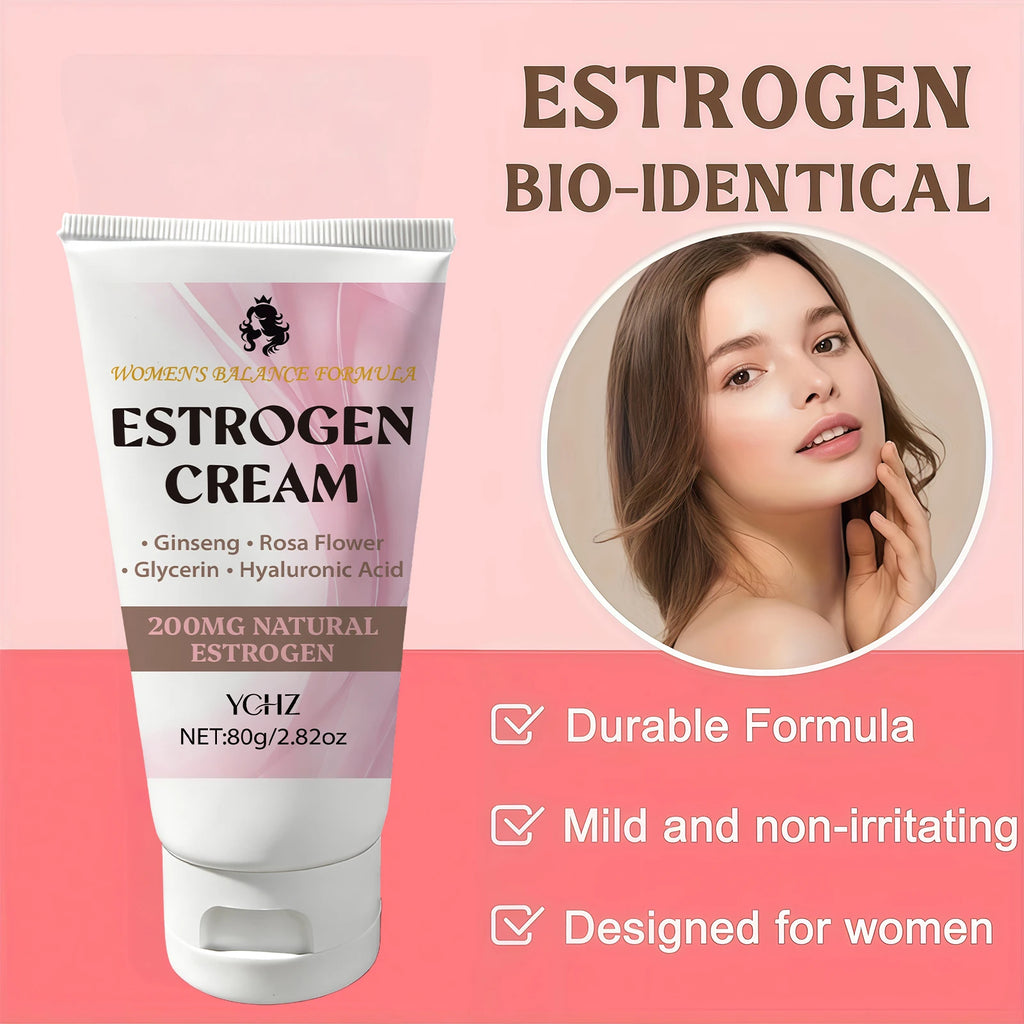 YCHZ Natural Herbal Body Cream – Ginseng, Black Cohosh & Green Tea