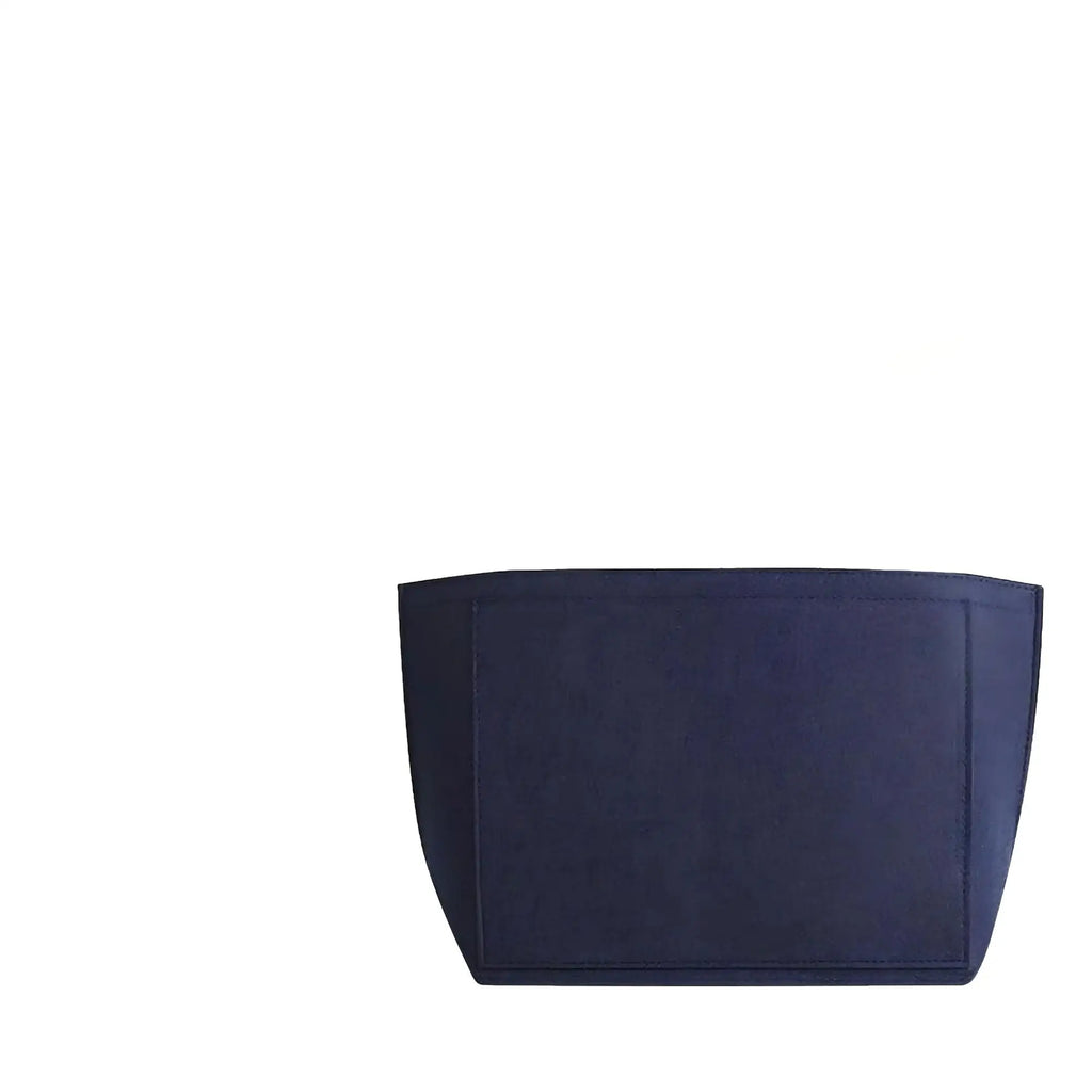 Felt Insert Bag Fits For Longchamp Handbag Liner Bag Felt Cloth Makeup Bag Support Travel Portable Insert Purse Organizer Oasis Select Navy Blue Medium