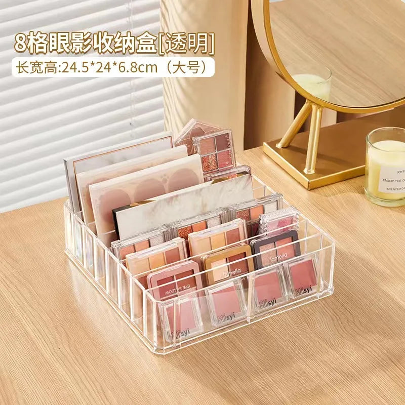 Desktop Cosmetic Organizer – Lipstick, Nail Polish & Palette Storage
