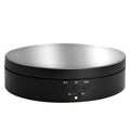 Rotating Display Stand Mirror 360-Degree Turntable Jewelry Holder with USB Power for Photography Shooting Oasis Select Black mirror style