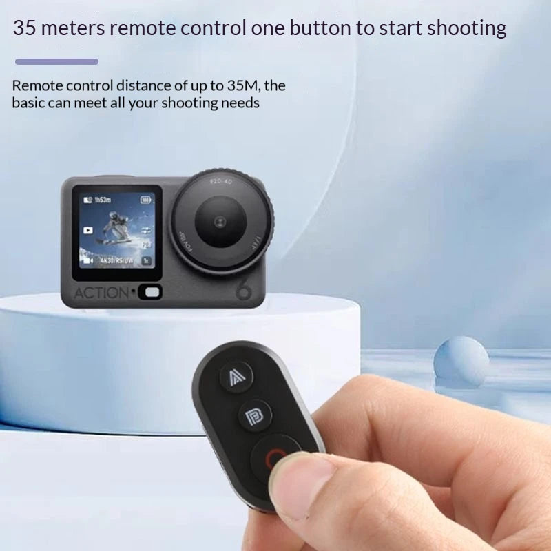 Bluetooth Remote for DJI Osmo, Insta360 & GoPro Cameras