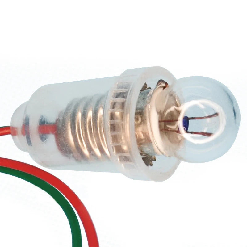 10Pcs 20 cm E10 Lamp Holder With Wire E10 Lamp Base Teaching Instrument Lampholder Oasis Select