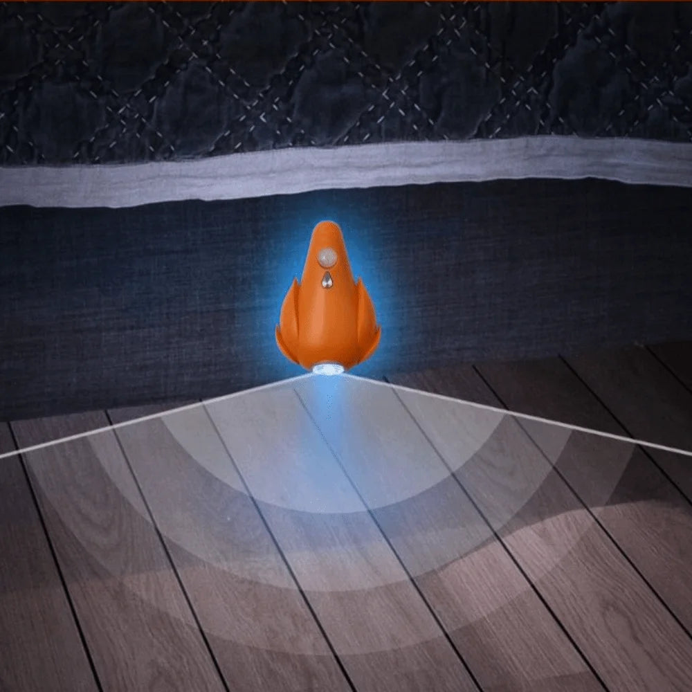 USB Rechargeable 7-Color Motion Sensor Toilet Night Light