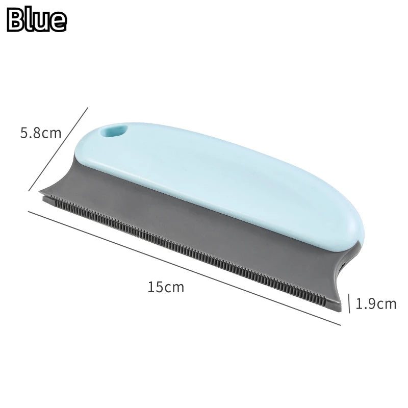 Pet Hair Remover Brush Dog Cat Hair Remover Efficient Pet Hair Detailer For Cars Furniture Carpets Clothes Pet Beds Chairs Oasis Select Blue