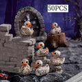 50-piece Gothic-style cute skull ducks. Suitable for Halloween, Gothic-style home decor, and office settings. Oasis Select Default Title