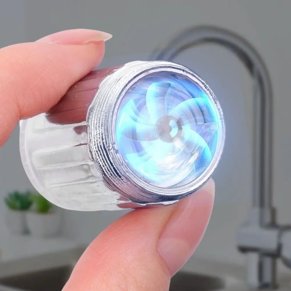 New 3 Colors Change Automatically Temperature Sensitive Faucet Adjustable LED Faucet Creative Luminous Faucet for Kitchen Oasis Select