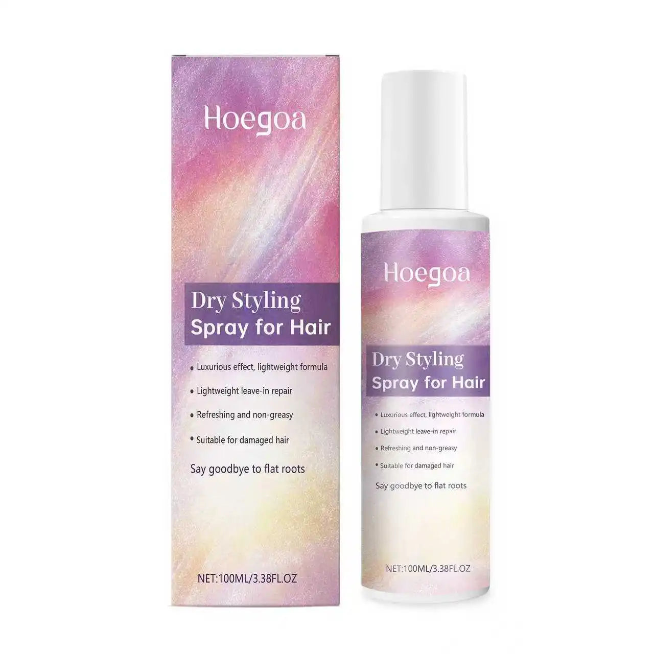 HOEGOA Hair Moisturizing Spray – Frizz Control & Smoothing Leave-In Hair Spray Oasis Select