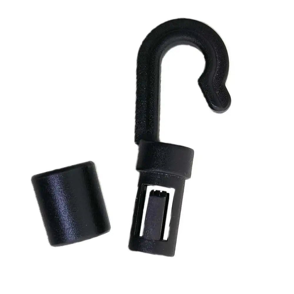 10/30pcs Kayak Bungee Shock Cord Hook For 6mm Diameter Rope Cargo Net Hooks Shock Absorbing Cord Hooks Kayak Replacement Oasis Select
