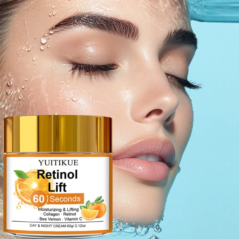 YUITIKUE Retinol Lift Cream – Anti-Aging Face Moisturizer 60g