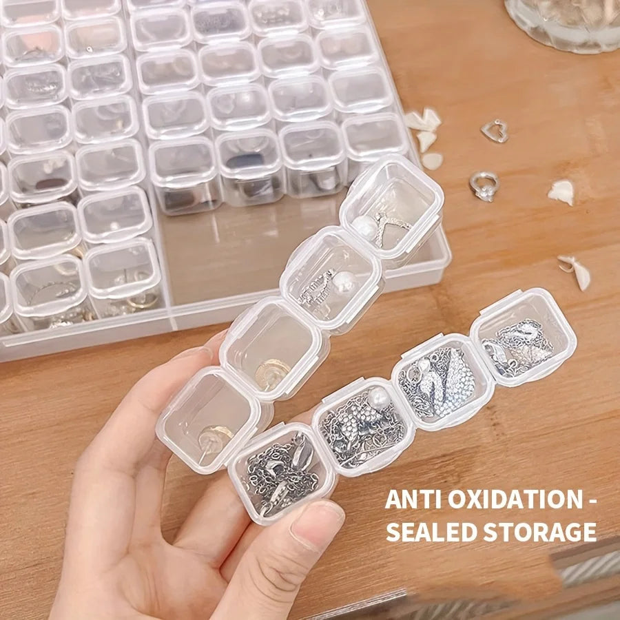 56 Diamond Embroidery Box Diamond Painting Cross Stitch Tools Accessory Boxes Case Useful Storage Dismountable Oasis Select