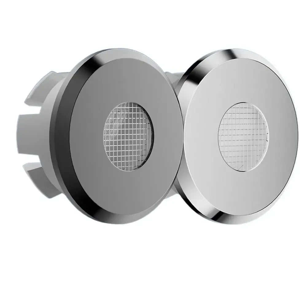 Portable Stainless Steel Sink Overflow Covers Round Replacement Sink Hole Cover Tub Drain Stopper Kitchen Bathroom Supplies Oasis Select