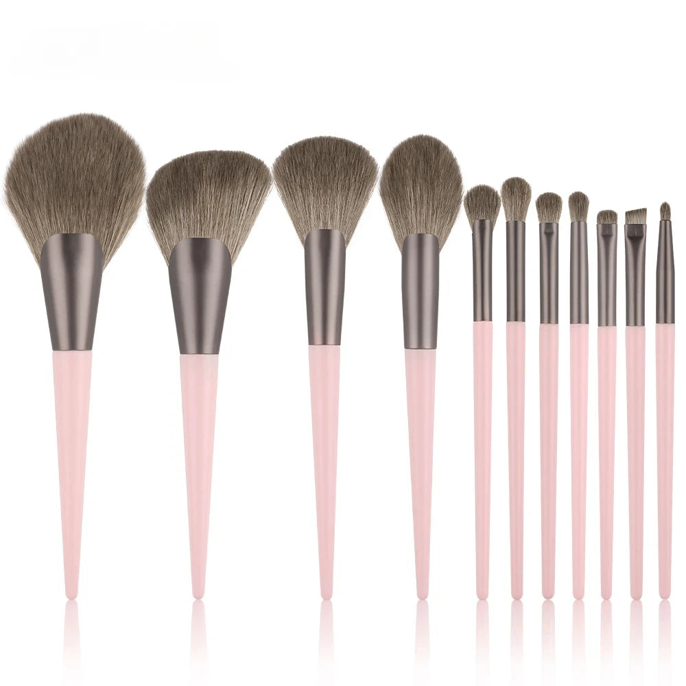 Professional Makeup Brush Set 13/33pc – Soft Bristles, All Skills