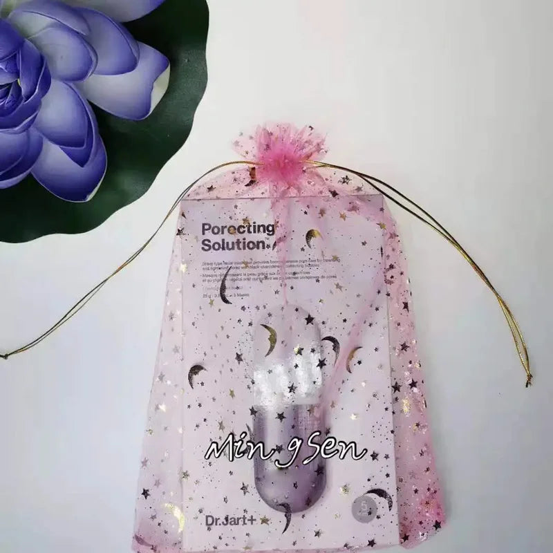 50pcs Star Moon Organza Drawstring Gift Bags – Wedding Favors