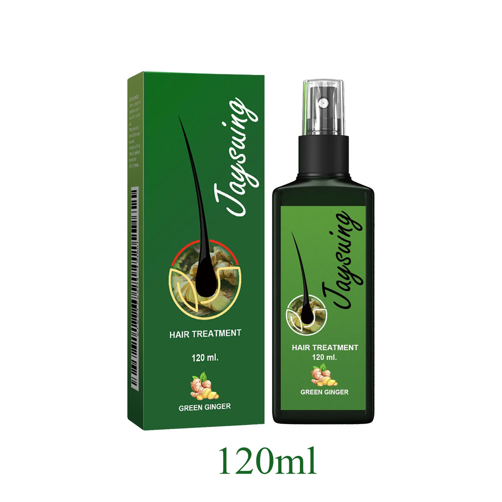 Ginger Hair Growth Serum Spray Scalp Treatment Nourish Hair Root Strengthen Prevent Loss Repair Follicle Smooth Essence Nutrient Oasis Select 120ml