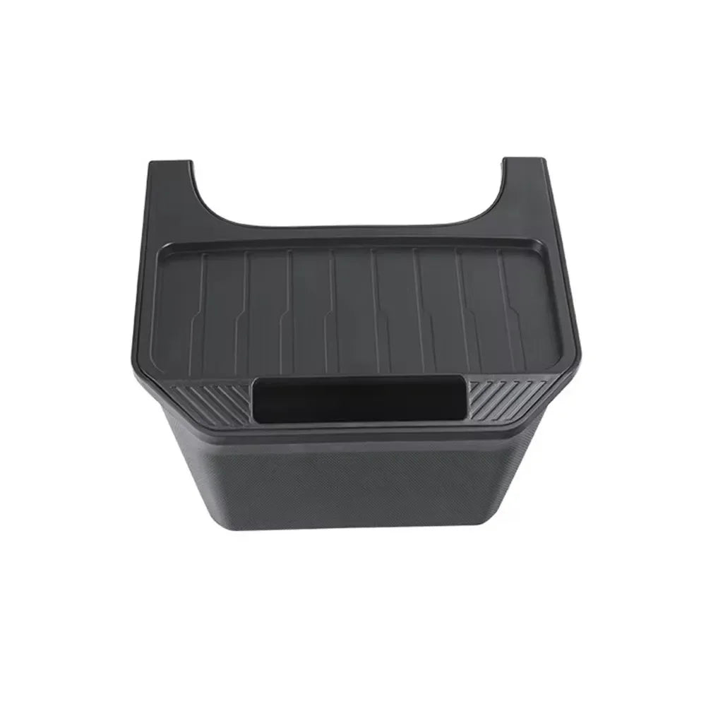 For Tesla Model Y Rear Seat Storage Box Under Air Vent Storage Case Trash Can Organizer Car Interior Accessories Oasis Select Model Y