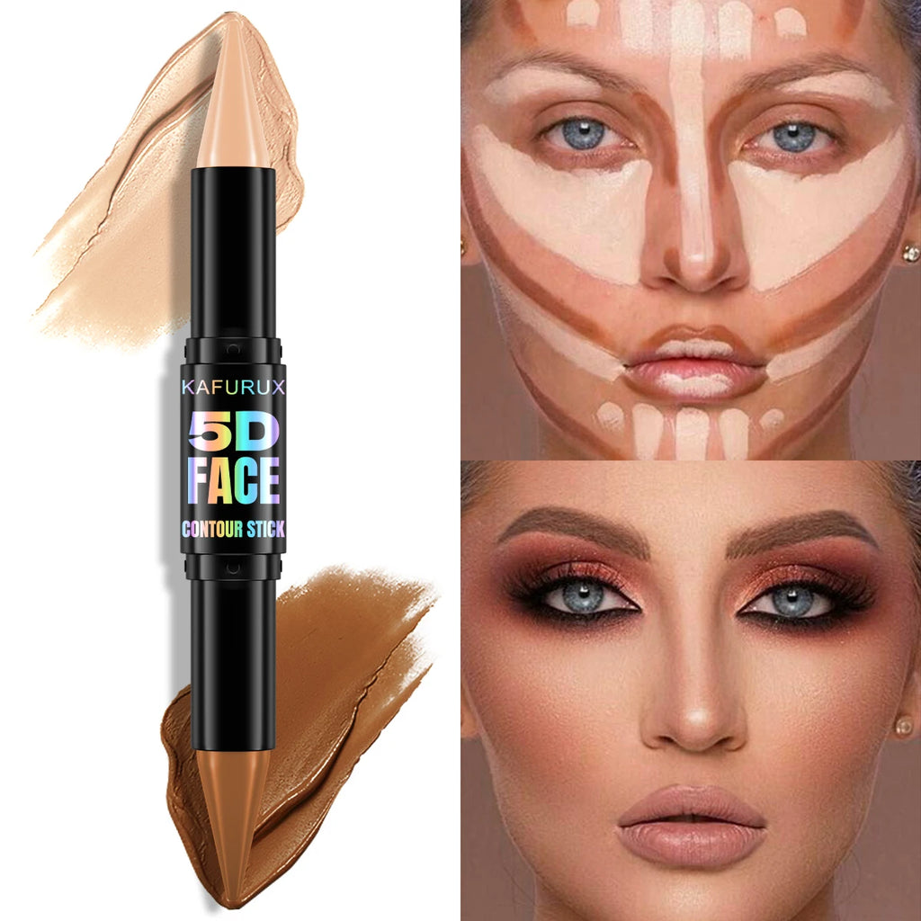 KAFURUX Double-Ended Contour Stick | Highlight & Shadow Cream