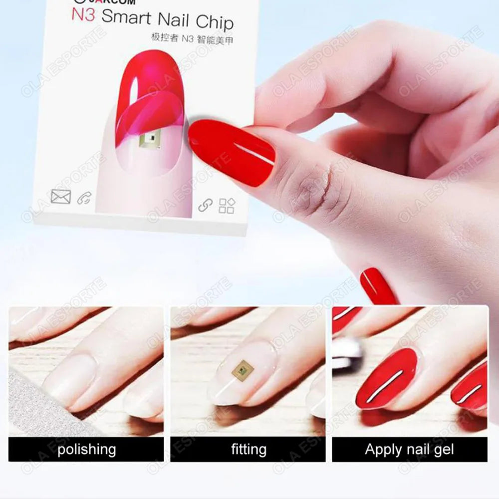 Ola Esporte N3 Smart NFC Nail Chip – No App or Charge Needed