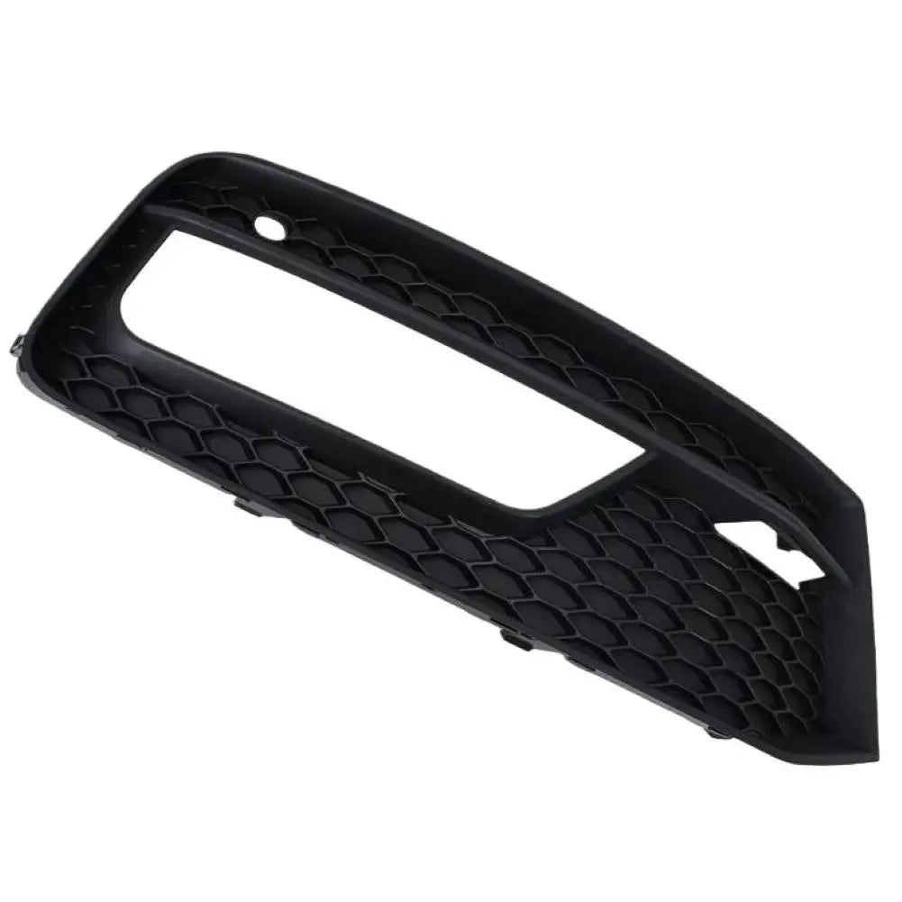 Front Bumper Repair Black A1 8X Fog Grille Front Bumper Insert Plastic Construction Easy Installation Single Piece Oasis Select