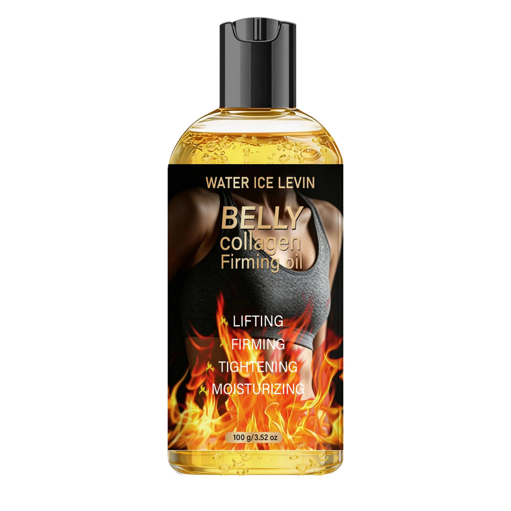 Collagen Firming Belly Oil – Niacinamide & Hyaluronic Acid Body Firming Oil Oasis Select black 100g
