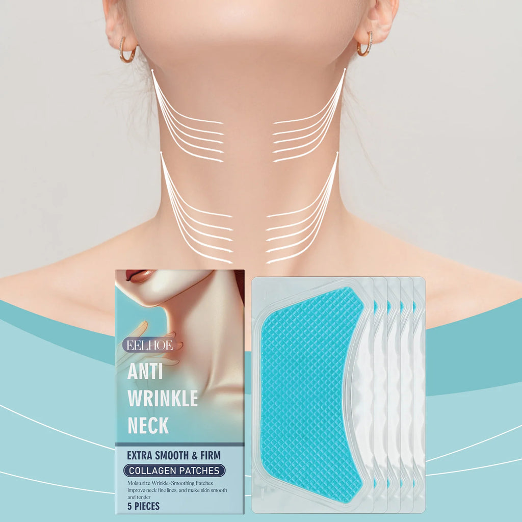 Eelhoe Collagen Neck Mask Patches – Firm, Lift & Hydrate Collagen Neck Mask Oasis Select