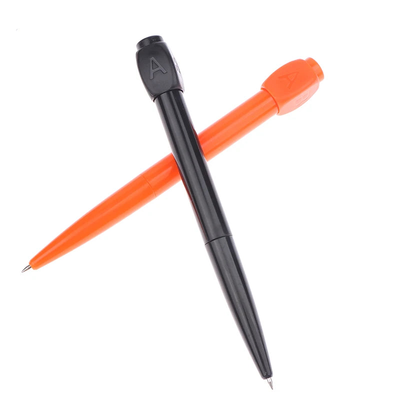 Novelty Abcd Choose Ballpoint Pen New Decompression Rotating Gel Answer Pen Personality Student Stationery 0.5mm Oasis Select