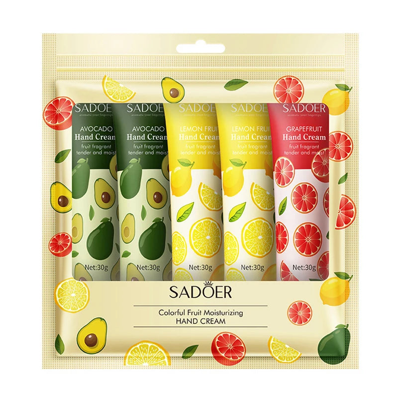SADOER 15-Pc Avocado Sakura Hand Cream Set – Moisturizing Hand Cream Set Oasis Select