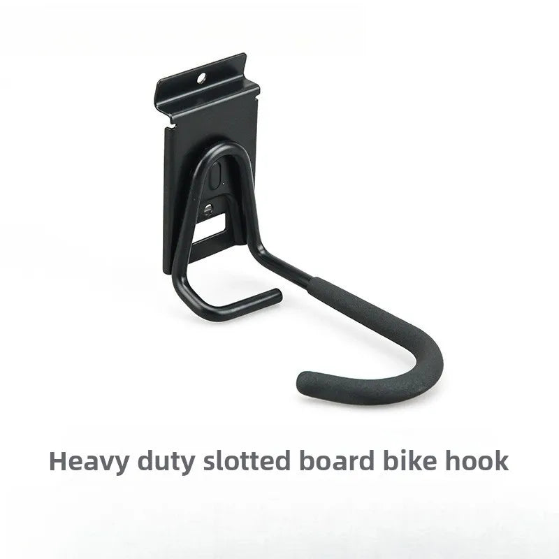 Wall Mount Bicycle Hook Vertical Horizontal Bike Rack Heavy Duty Front Tire Hanger for Garage Home Storage Organizer Oasis Select