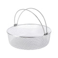 Stainless Steel Air Fryer Basket & Baking Tray with Handles