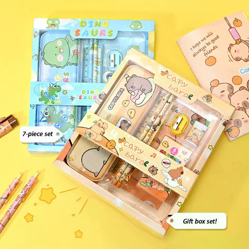 Cute Cartoon Stationery Sets Student Rewards Kindergarten Class Prizes Children's Learning Supplies Oasis Select