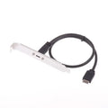 1 Piece Type-E To USB-C Type C Female Connector Extension Wire Cable With Panel Mount Screw 30/50cm USB 3.2 Front Panel Header Oasis Select 50CM 20G