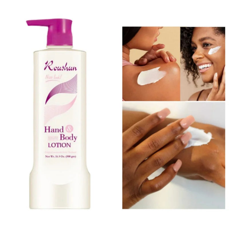ROUSHUN 500ml Moisturizing Body Lotion – Non-Greasy Formula