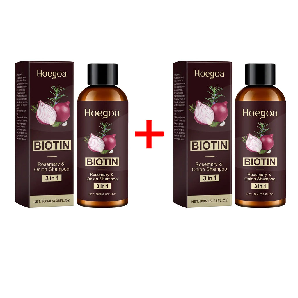 HOEGOA Red Onion Shampoo – Scalp Repair & Anti-Dandruff Anti-Dandruff Shampoo Oasis Select 200ml boxed