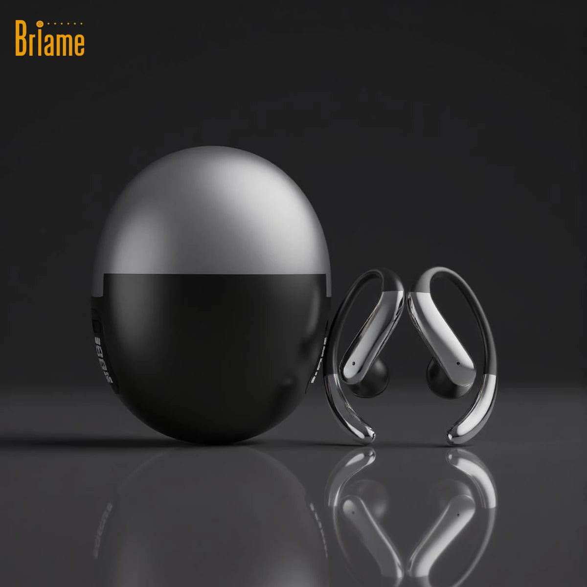 Briame Egg Earhook Wireless Bluetooth Earphones Egg Shape Hands-Free Stereo Headsets for Running And Sports Headphones Oasis Select
