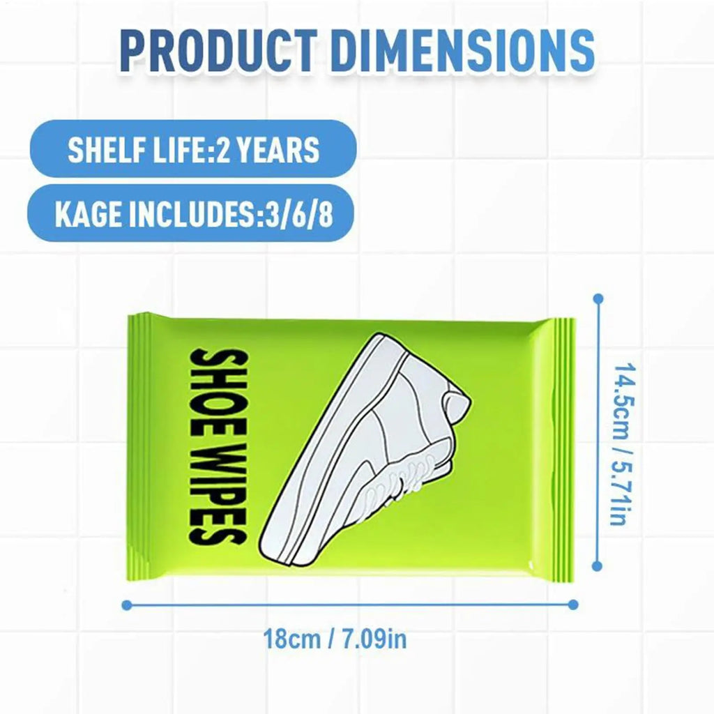 Sneakers Cleaning Wipes Portable Cleaning Wipes for Sneaker Portable Shoe Cleaners for Rental Home Apartment Restaurant Hotel Oasis Select