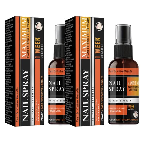 Nail Repair Spray – Bee Venom, Collagen & Hyaluronic Acid Nail Repair Spray Oasis Select Brown 30ml